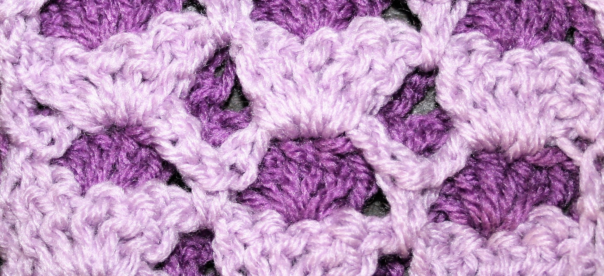 Crochet Reversible Shells Stitch Pattern & Tutorial